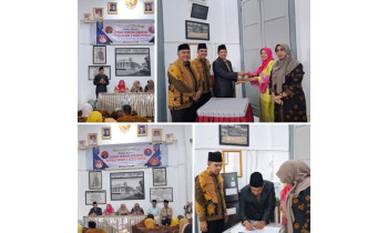 Serah Terima Jabatan Kepala Sekolah Definitif SMAN 2 Bukittinggi